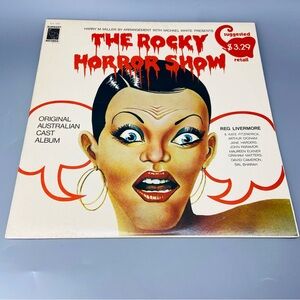 Vintage LP Rocky Horror Show Elephant Records 1975 Album Australia Cast Vinyl